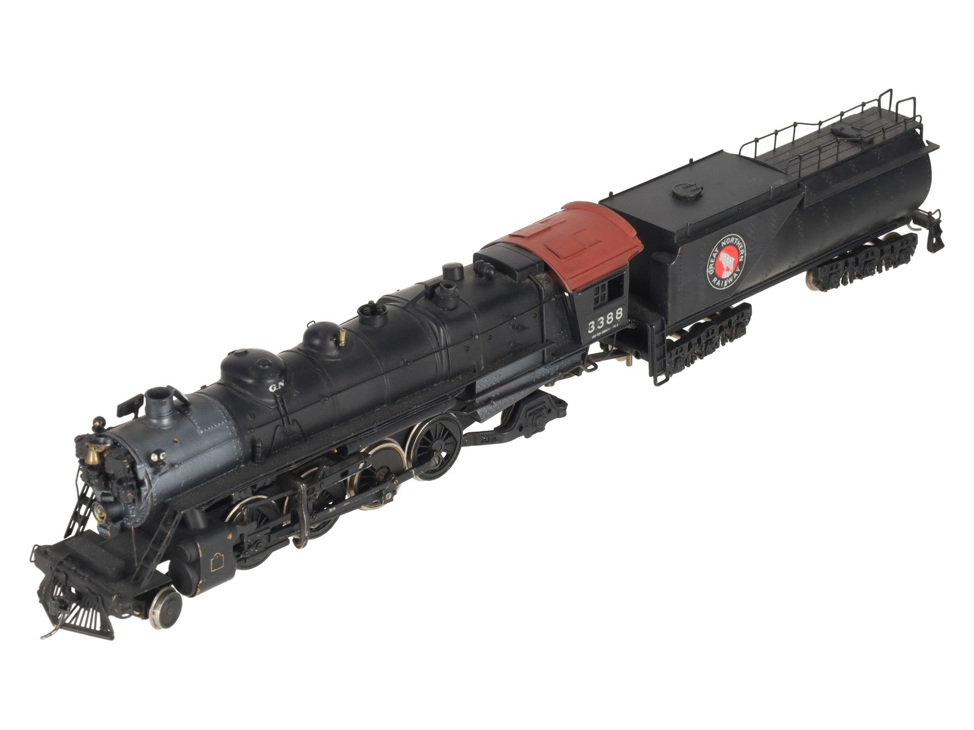 Tenshodo 3388 HO Brass GN 2-8-0 Steam Locomotive w/ Tender #3388 DCC & Sound EX