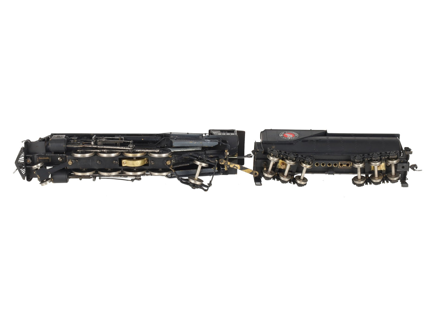 Tenshodo 3388 HO Brass GN 2-8-0 Steam Locomotive w/ Tender #3388 DCC & Sound EX