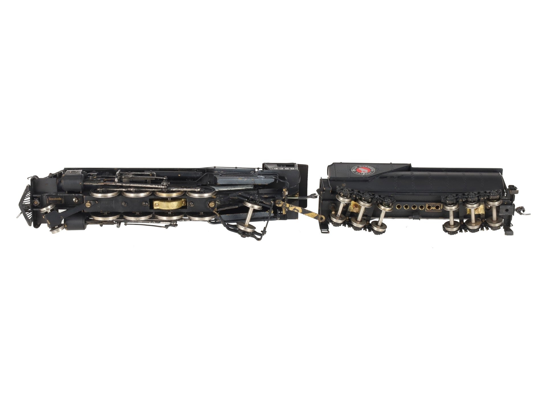 Tenshodo 3388 HO Brass GN 2-8-0 Steam Locomotive w/ Tender #3388 DCC & Sound EX