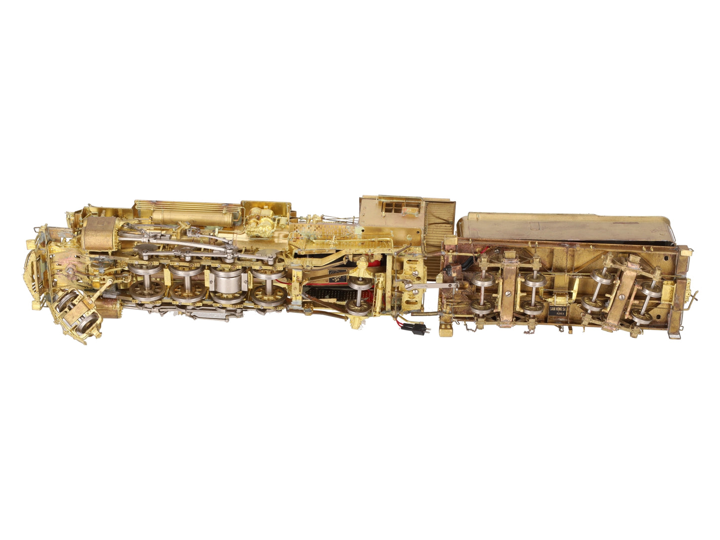 Iron Horse 01370 On3 Scale 2-Rail BRASS D&RGW K-37 Steam Locomotive w/Tender VG/Box