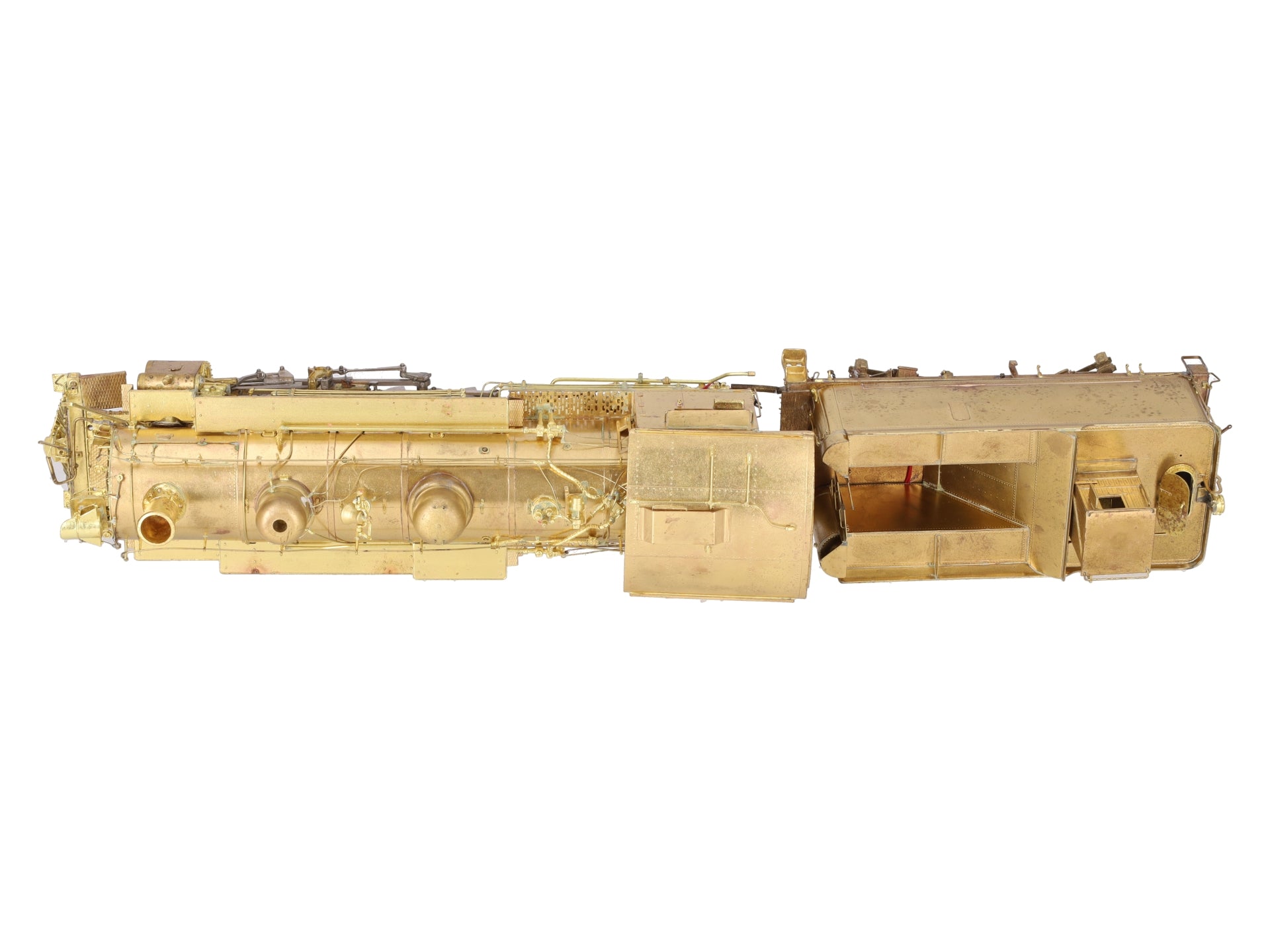 Iron Horse 01370 On3 Scale 2-Rail BRASS D&RGW K-37 Steam Locomotive w/Tender VG/Box