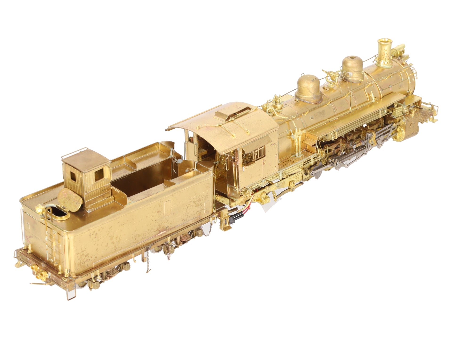 Iron Horse 01370 On3 Scale 2-Rail BRASS D&RGW K-37 Steam Locomotive w/Tender VG/Box