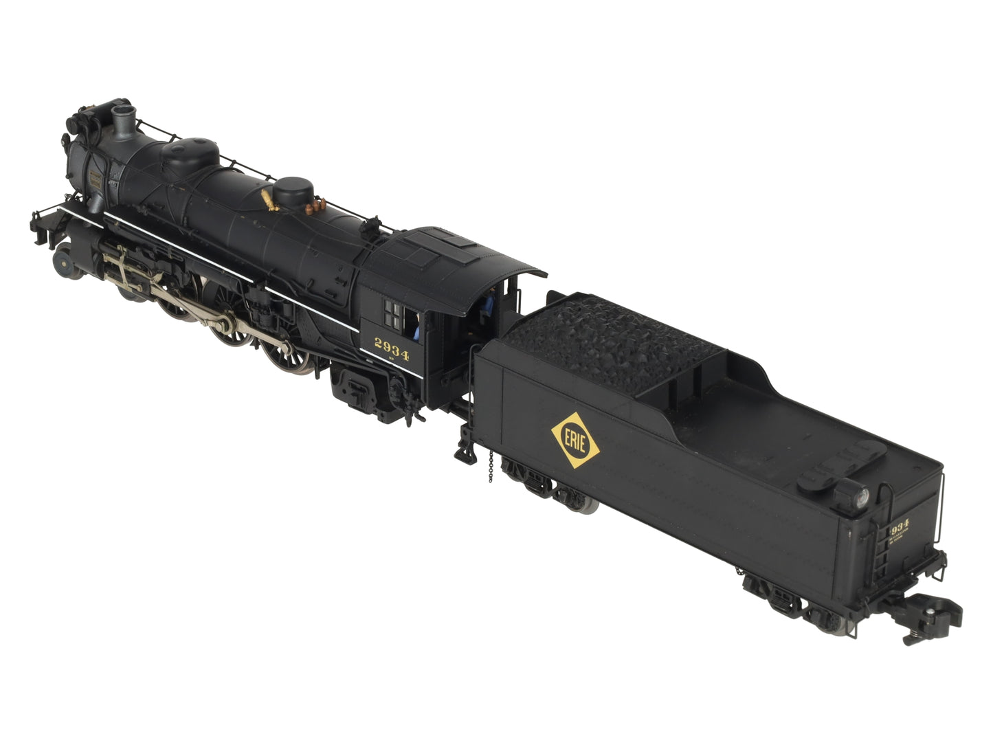 American Flyer 6-48052 S Scale Erie 4-6-2 Pacific Steam Locomotive & Tender EX/Box