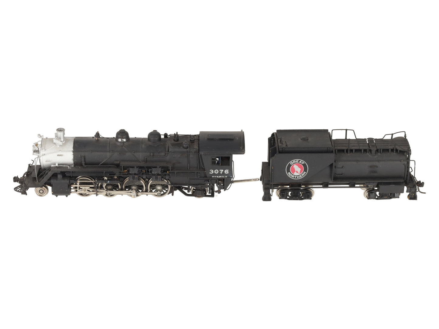 Sunset Models HO Custom BRASS Great Northern O-1 2-8-2 Steam Loco & Tender/Box