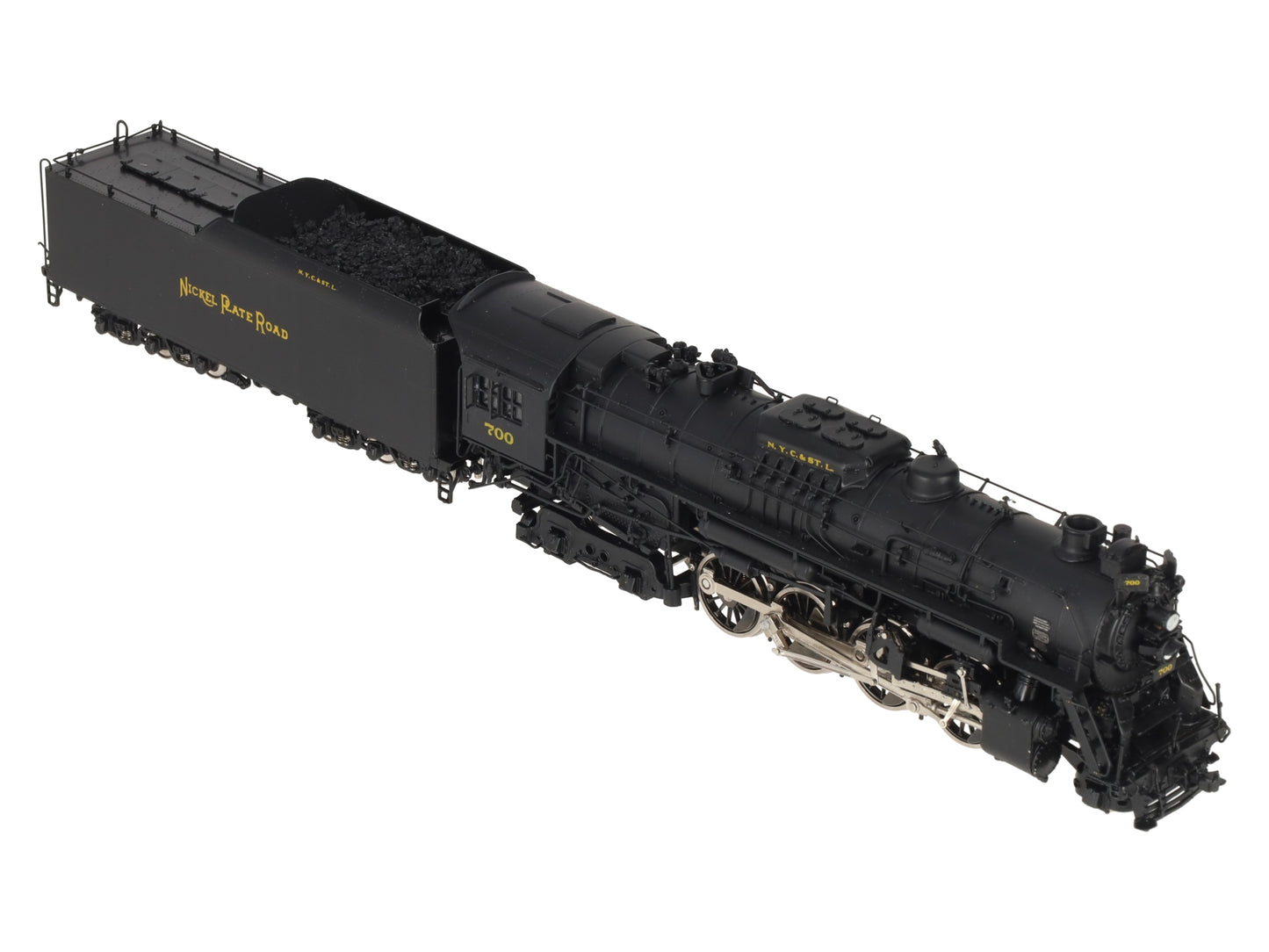 Precision Scale 16626-1 HO BRASS Nickel Plate Road 2-8-4 Steam Loco & Tender#700 LN/Box