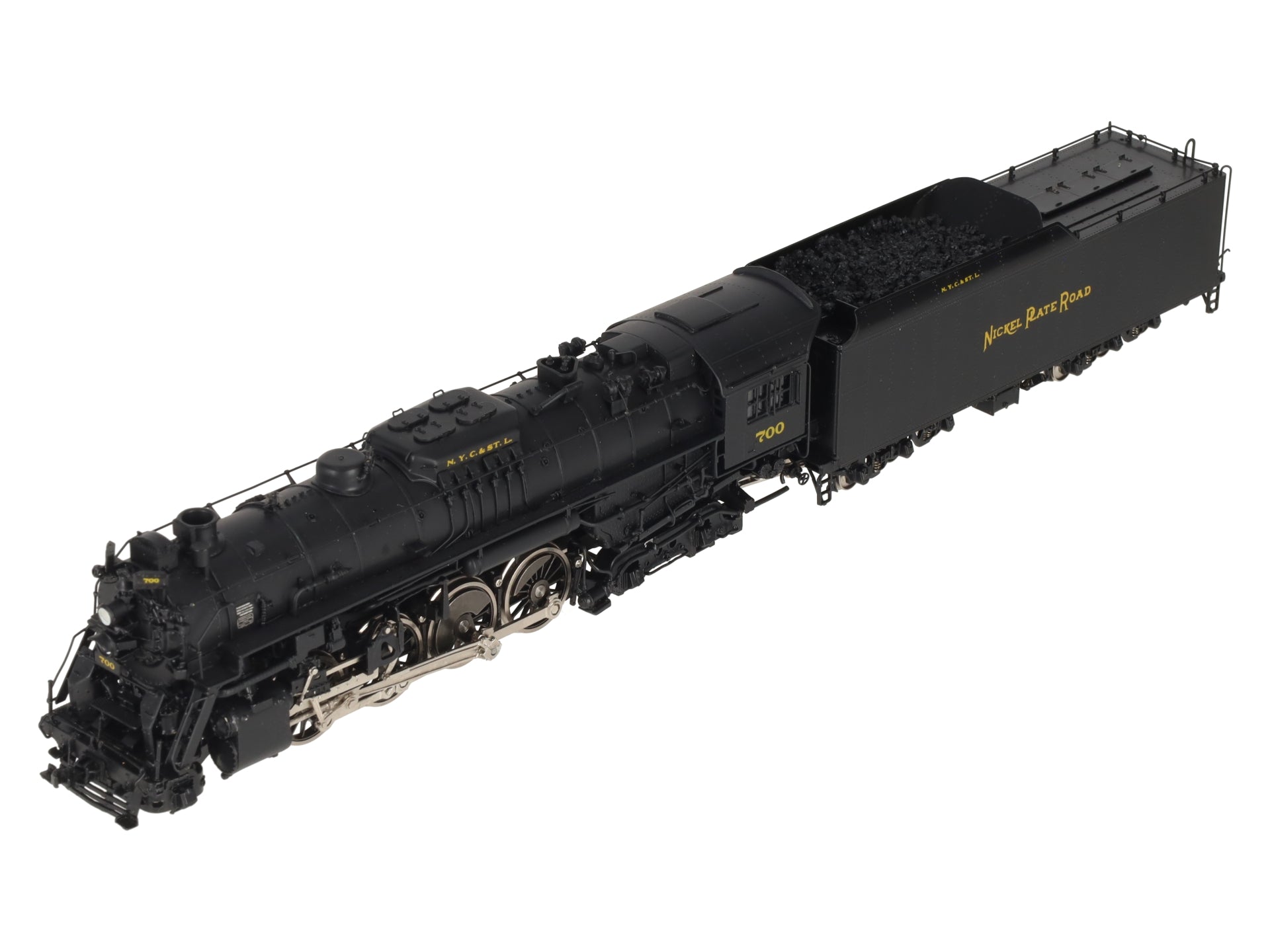 Precision Scale 16626-1 HO BRASS Nickel Plate Road 2-8-4 Steam Loco & Tender#700 LN/Box