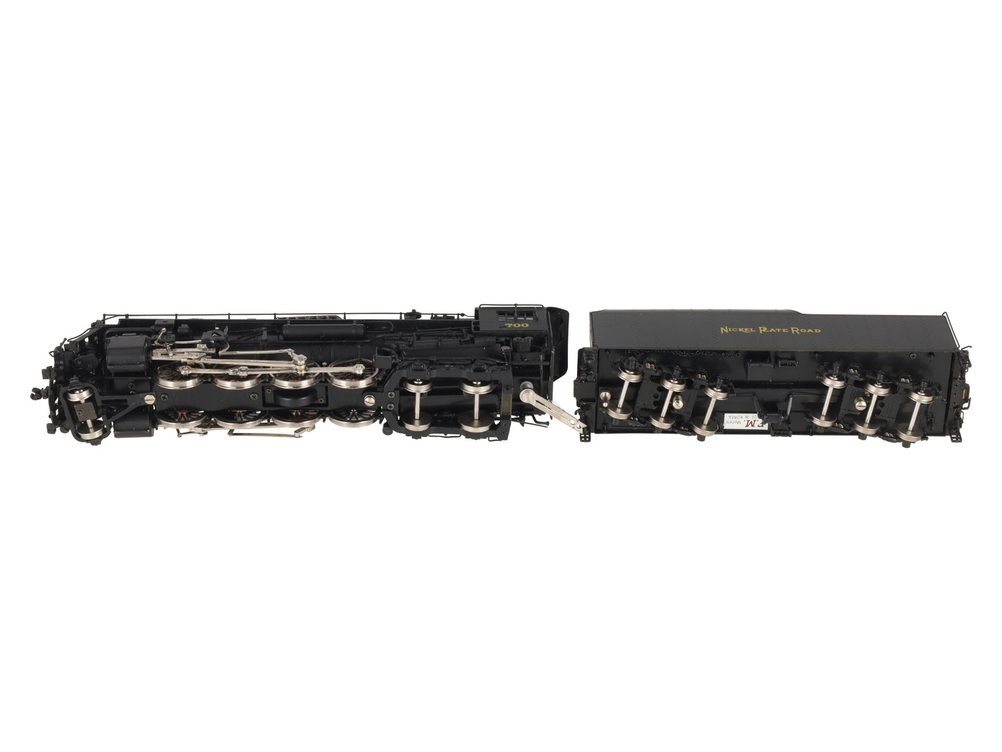 Precision Scale 16626-1 HO BRASS Nickel Plate Road 2-8-4 Steam Loco & Tender#700 LN/Box