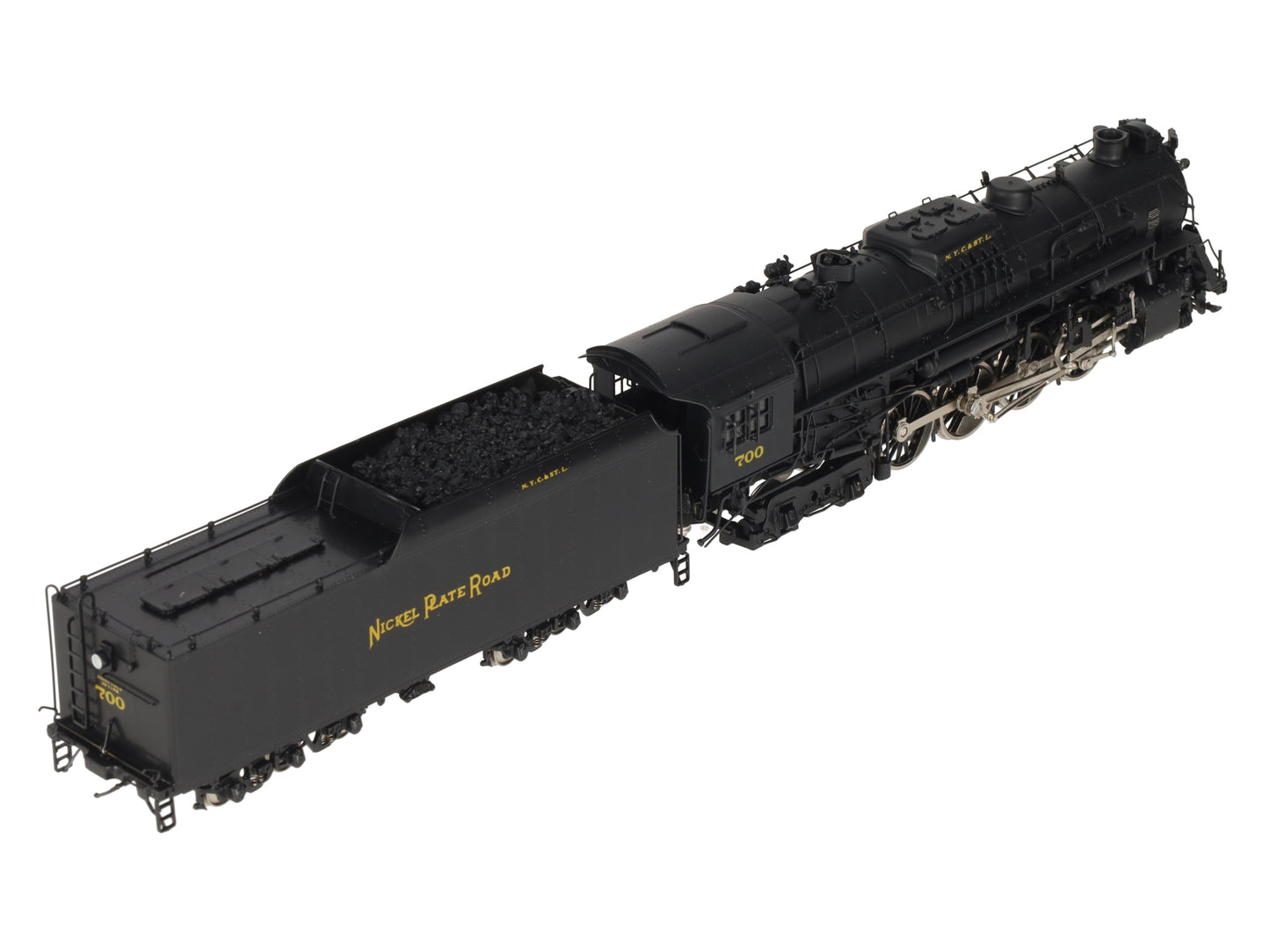 Precision Scale 16626-1 HO BRASS Nickel Plate Road 2-8-4 Steam Loco & Tender#700 LN/Box