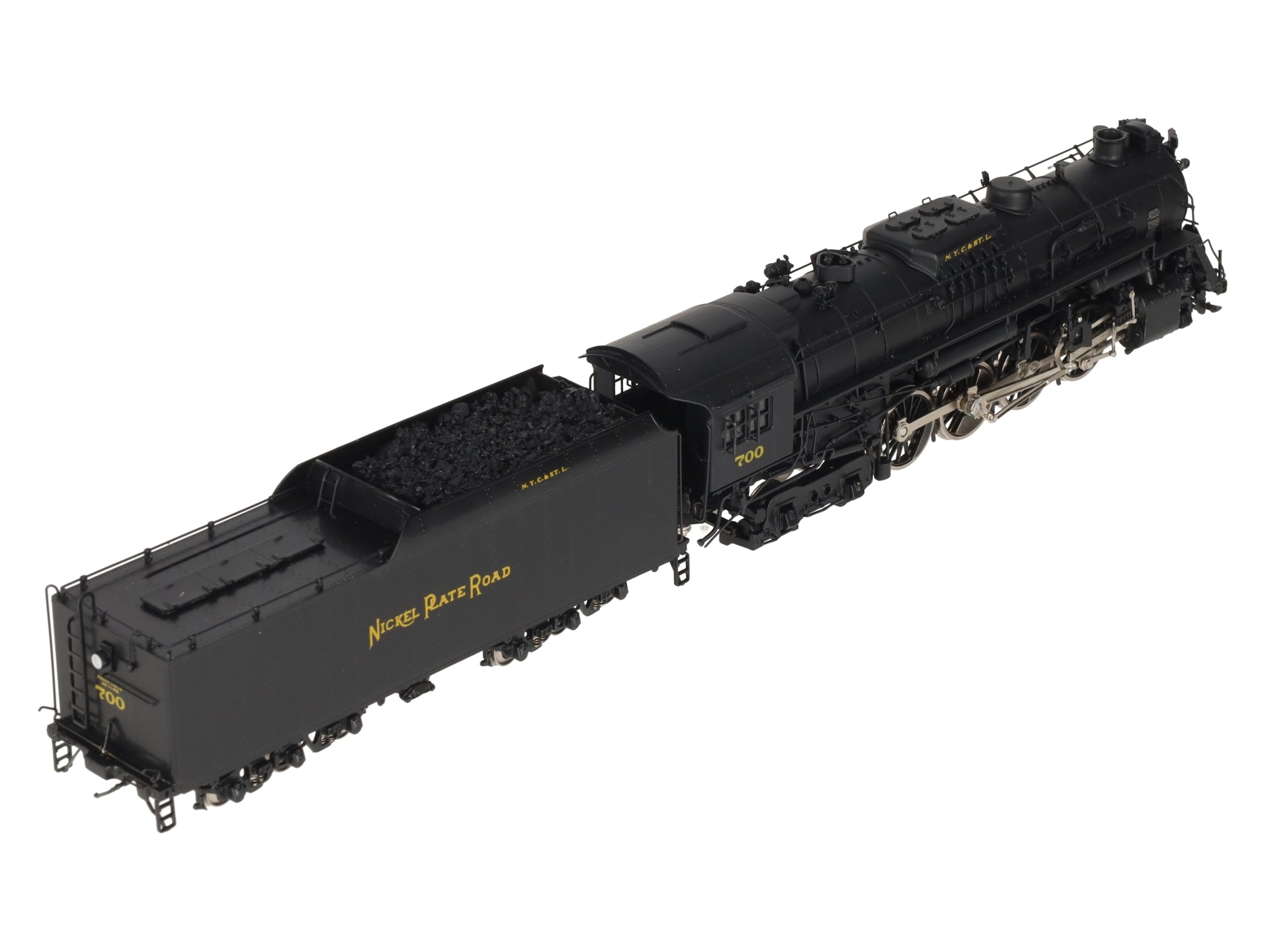 Precision Scale 16626-1 HO BRASS Nickel Plate Road 2-8-4 Steam Loco & Tender#700 LN/Box