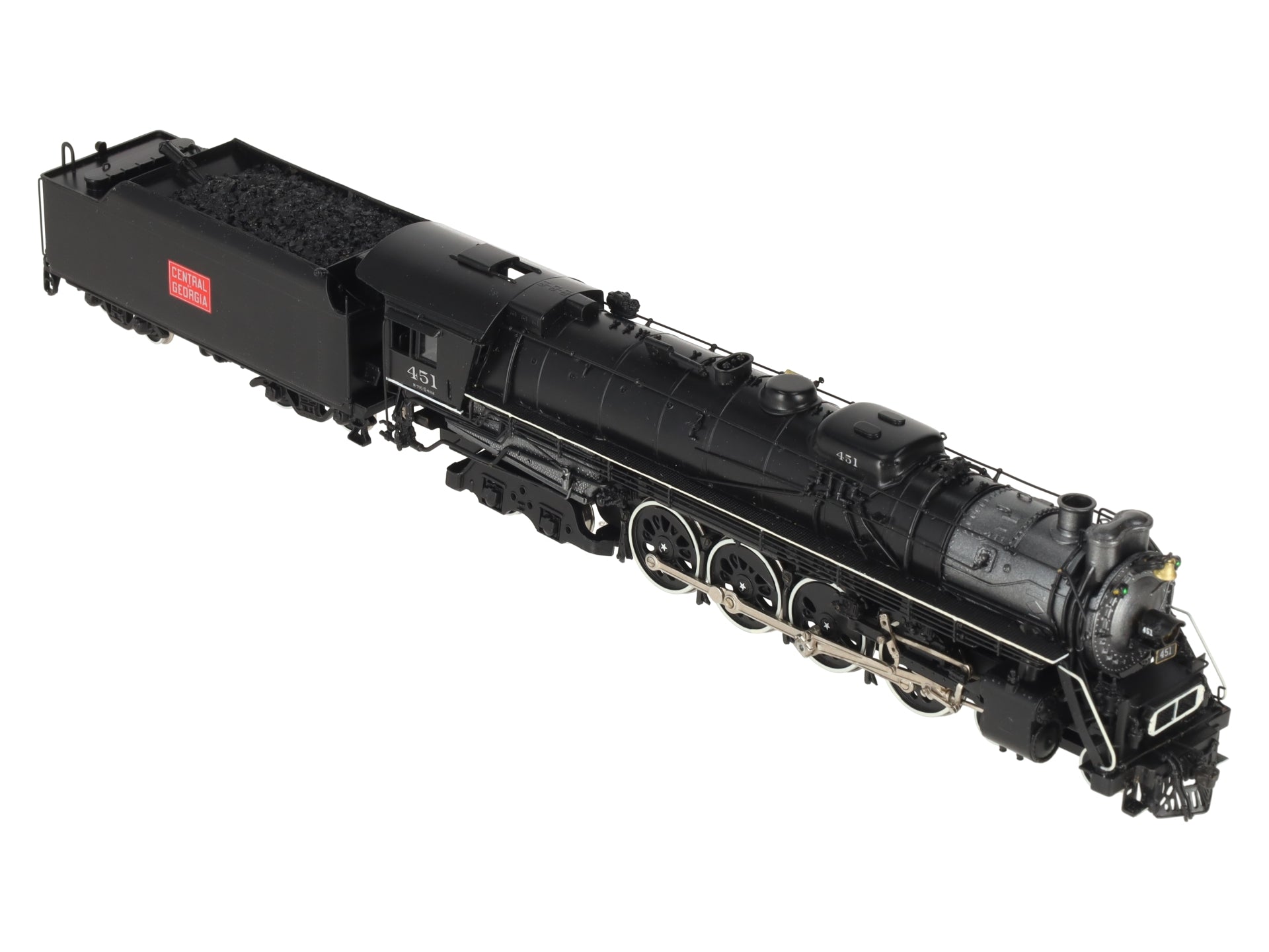 Overland OMI-1440 HO Custom Brass Central Of Georgia 'k' 4-8-4 Steam Locomotive/Box