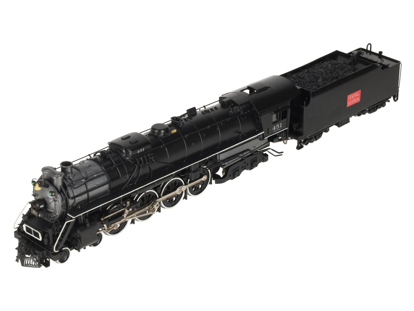 Overland OMI-1440 HO Custom Brass Central Of Georgia 'k' 4-8-4 Steam Locomotive/Box