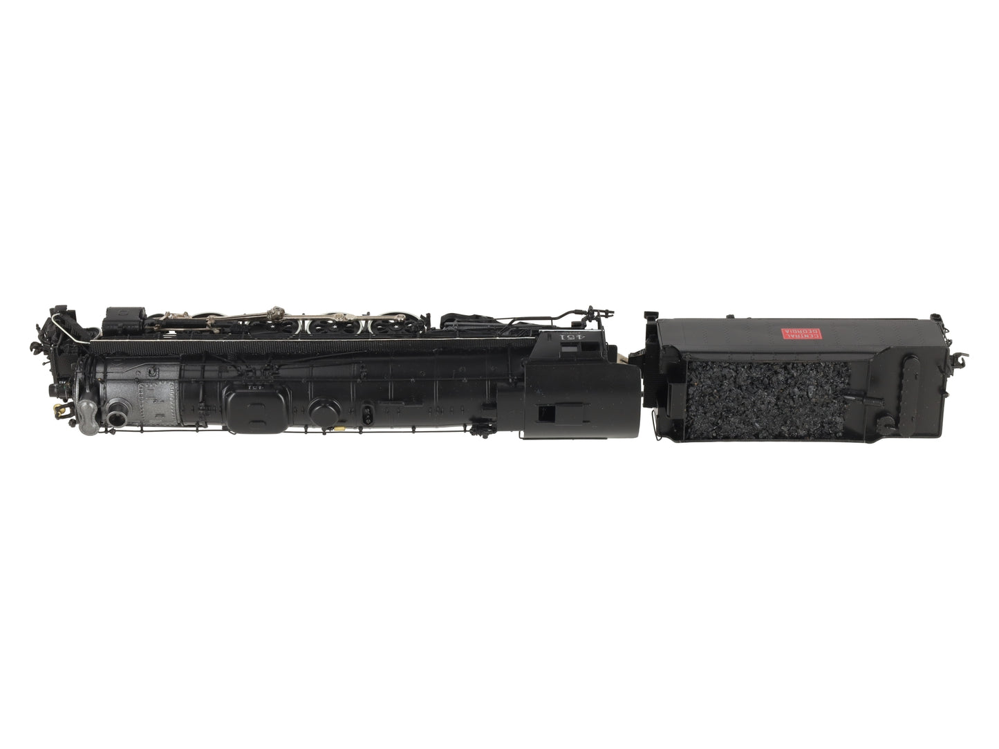 Overland OMI-1440 HO Custom Brass Central Of Georgia 'k' 4-8-4 Steam Locomotive/Box