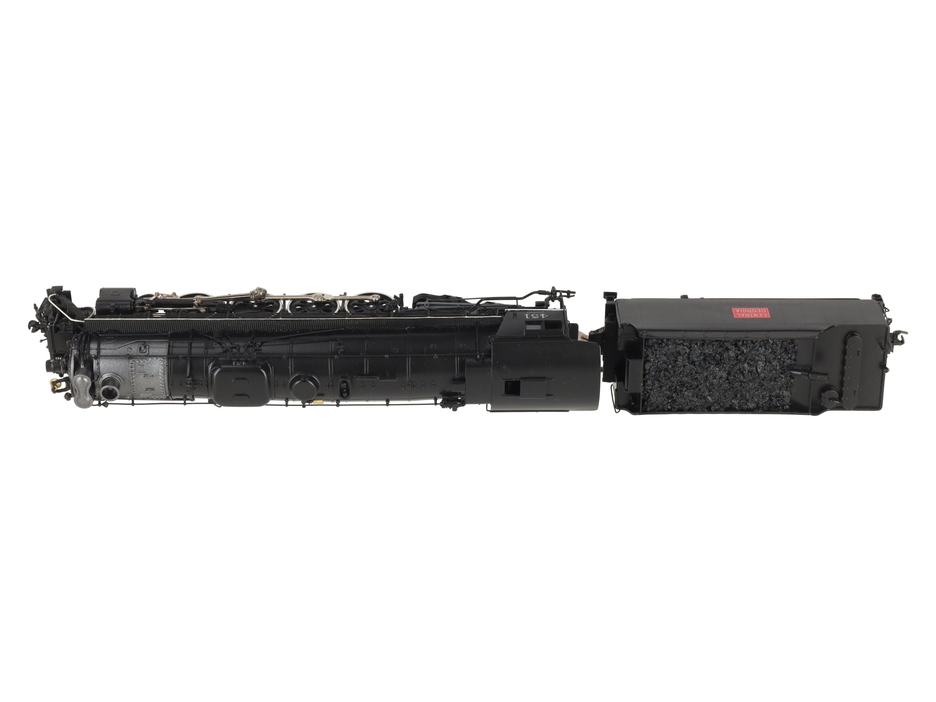 Overland OMI-1440 HO Custom Brass Central Of Georgia 'k' 4-8-4 Steam Locomotive/Box
