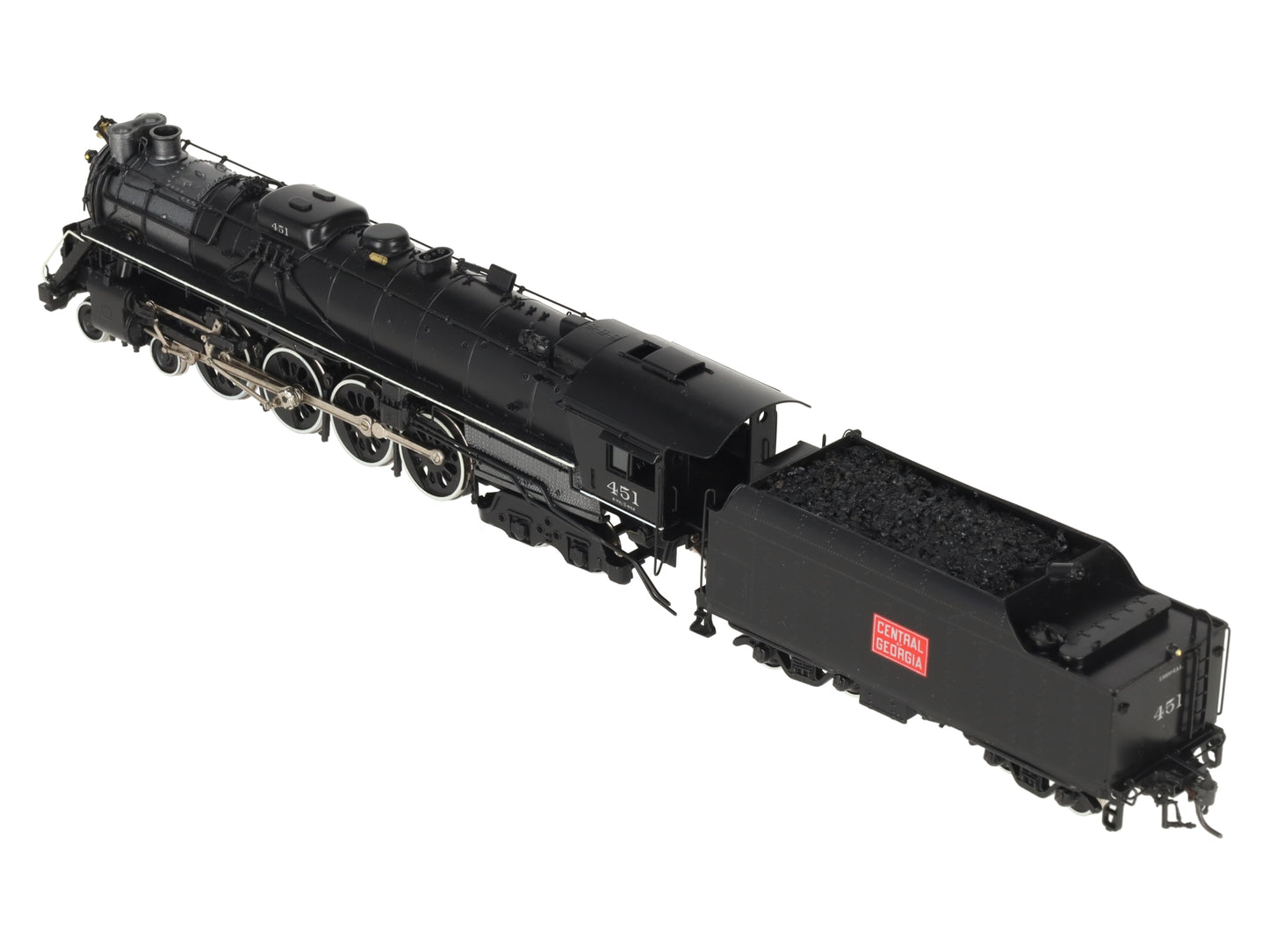 Overland OMI-1440 HO Custom Brass Central Of Georgia 'k' 4-8-4 Steam Locomotive/Box