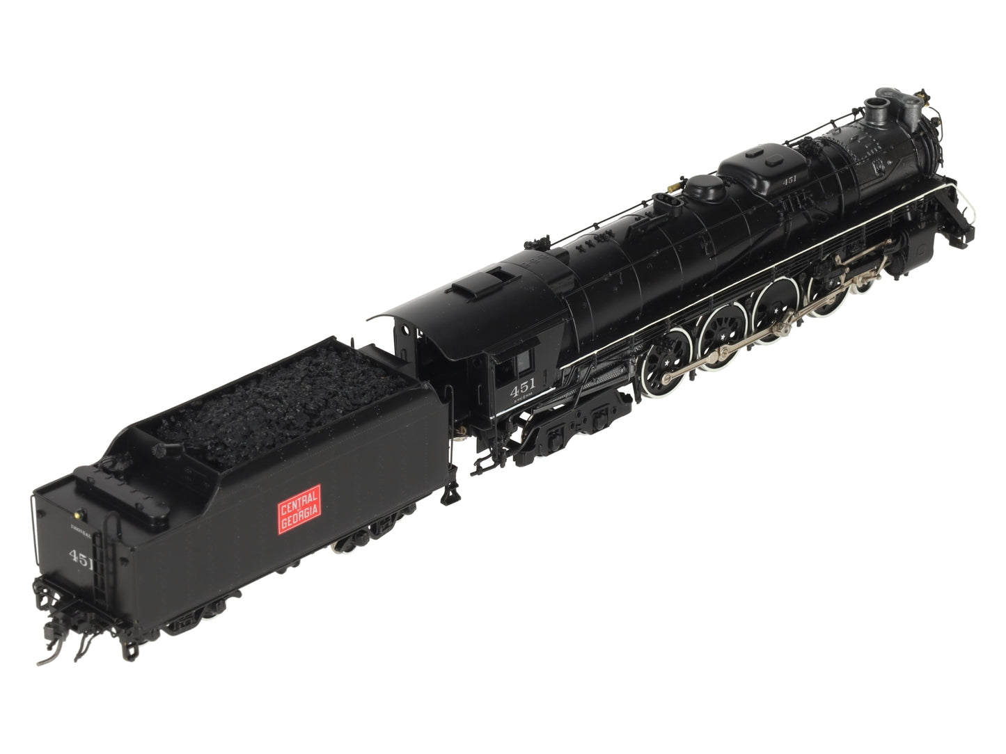 Overland OMI-1440 HO Custom Brass Central Of Georgia 'k' 4-8-4 Steam Locomotive/Box