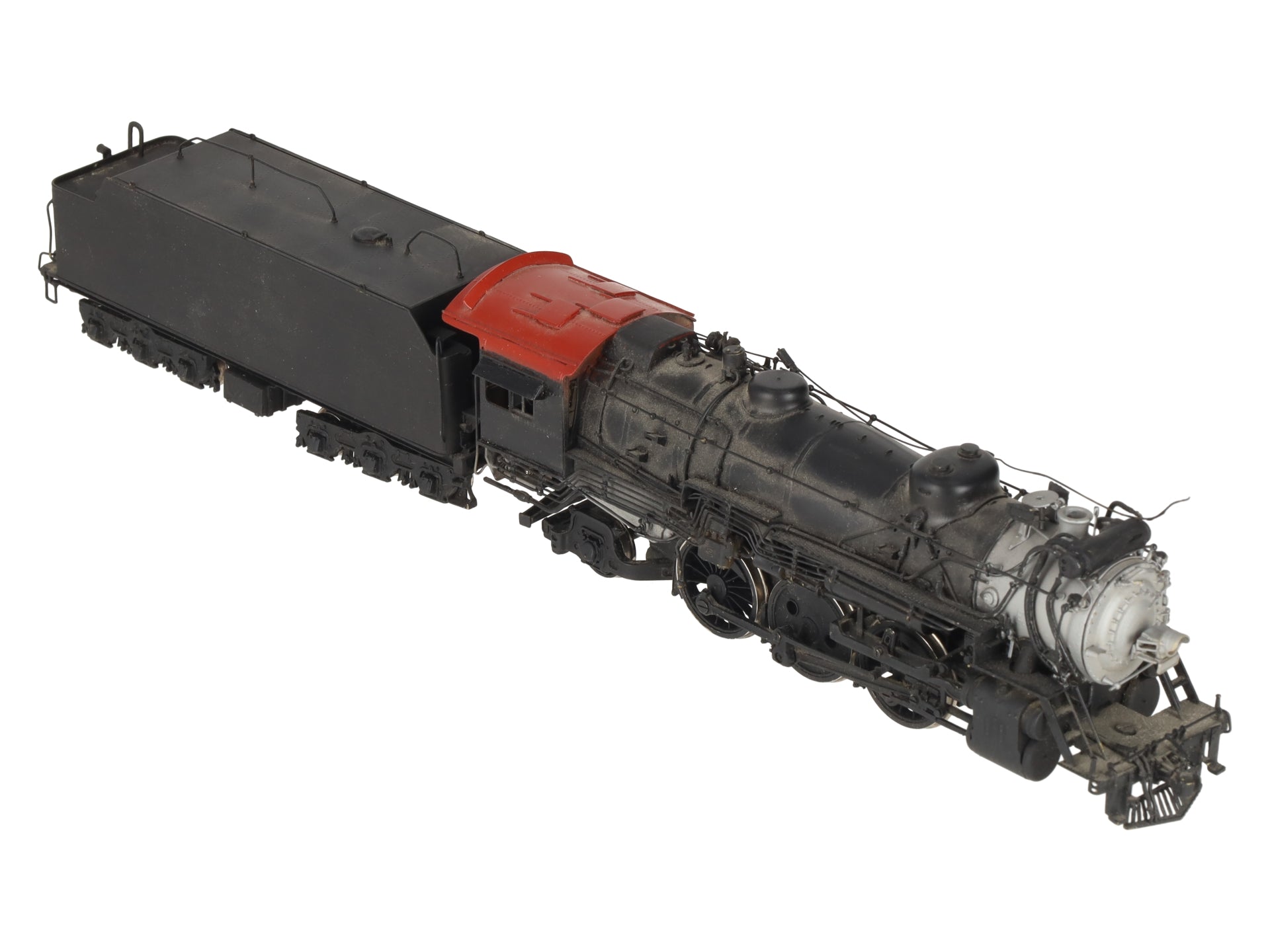 Hallmark Models HO Scale BRASS MoPac 6600 Class 4-6-2 Steam Locomotive & Tender/Box
