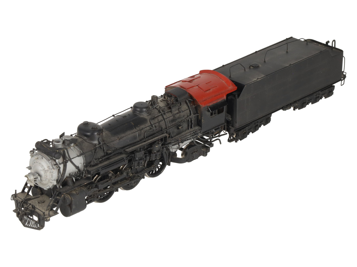 Hallmark Models HO Scale BRASS MoPac 6600 Class 4-6-2 Steam Locomotive & Tender/Box