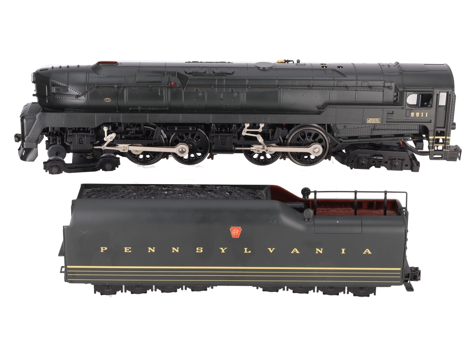 Lionel 6-28063 O Pennsylvania T-1 4-4-4-4 Duplex Steam Locomotive & Tender #5511 EX/Box
