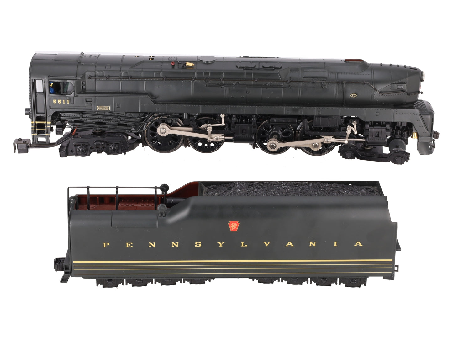 Lionel 6-28063 O Pennsylvania T-1 4-4-4-4 Duplex Steam Locomotive & Tender #5511 EX/Box