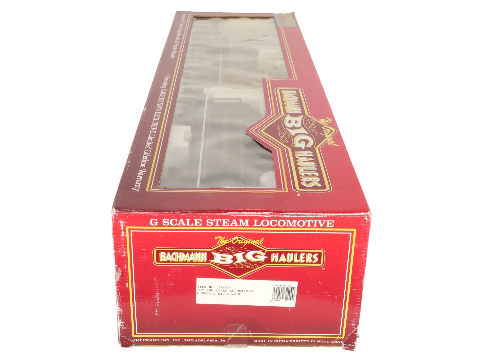 Bachmann 31499 G Denver & Rio Grande Western 4-6-0 Steam Locomotive & Tender EX/Box