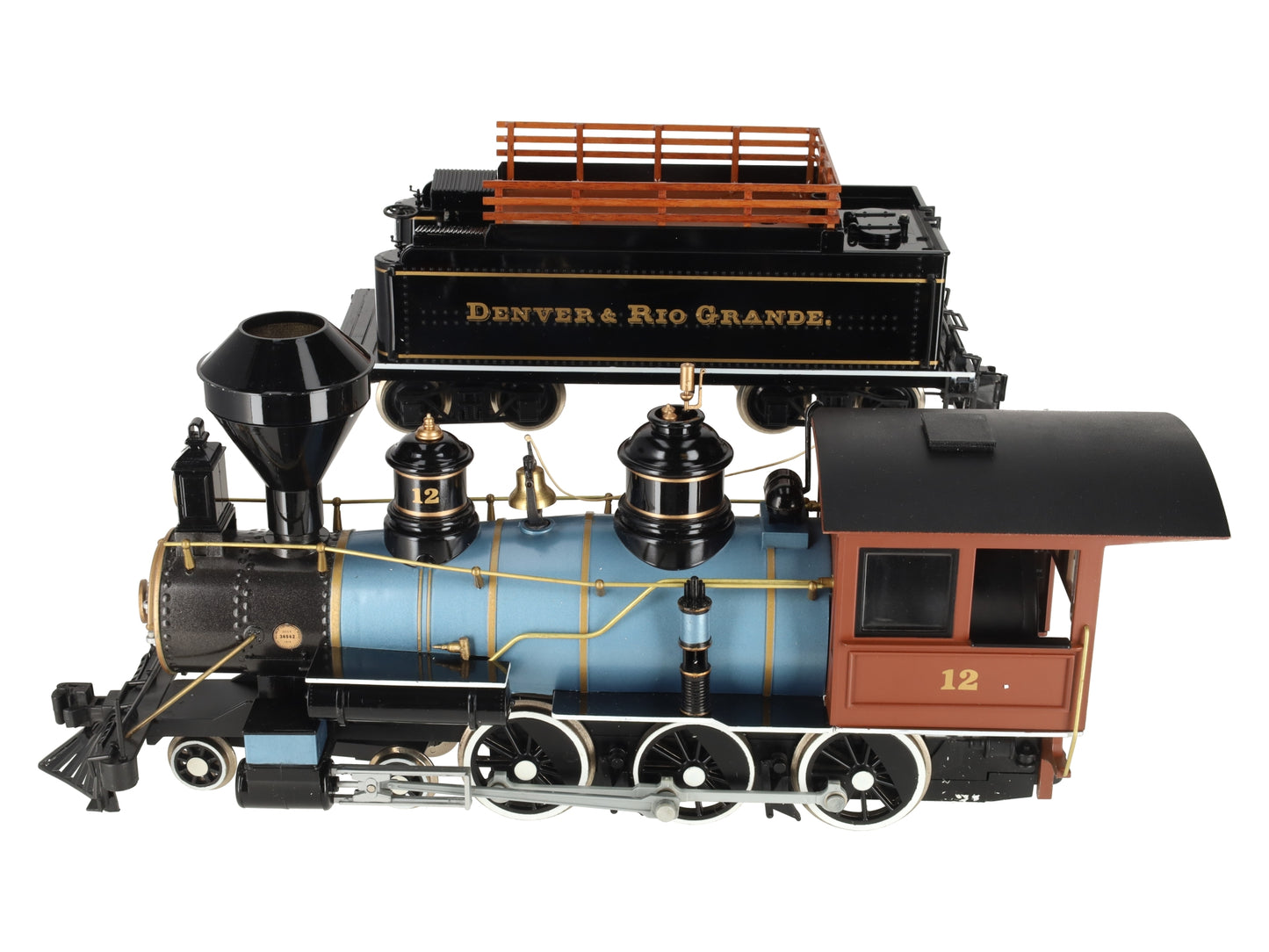 Bachmann 31499 G Denver & Rio Grande Western 4-6-0 Steam Locomotive & Tender EX/Box