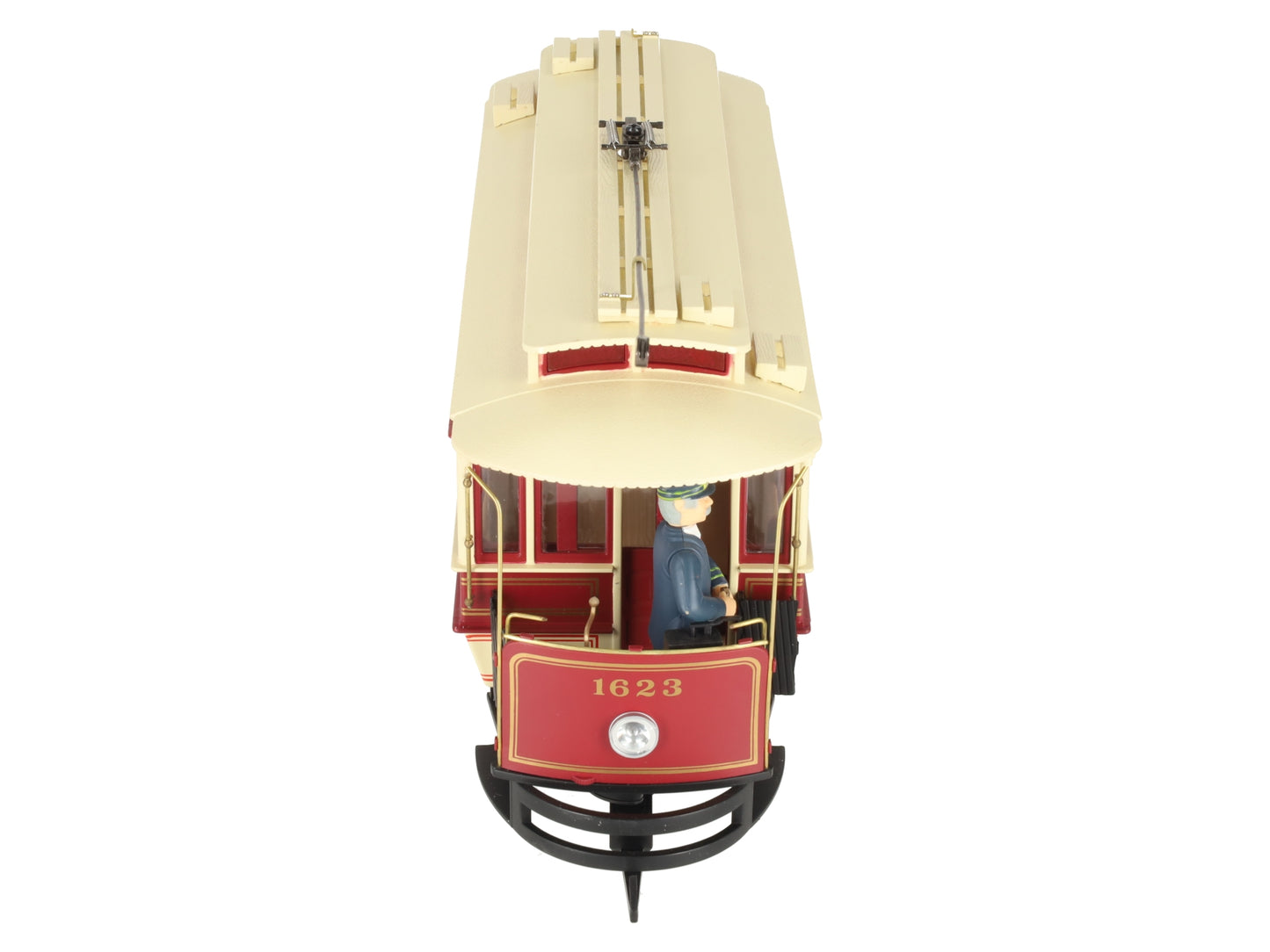 Bachmann 93939 G Scale Closed Street Car United Traction - w/ Metal Wheels #1623 LN/Box