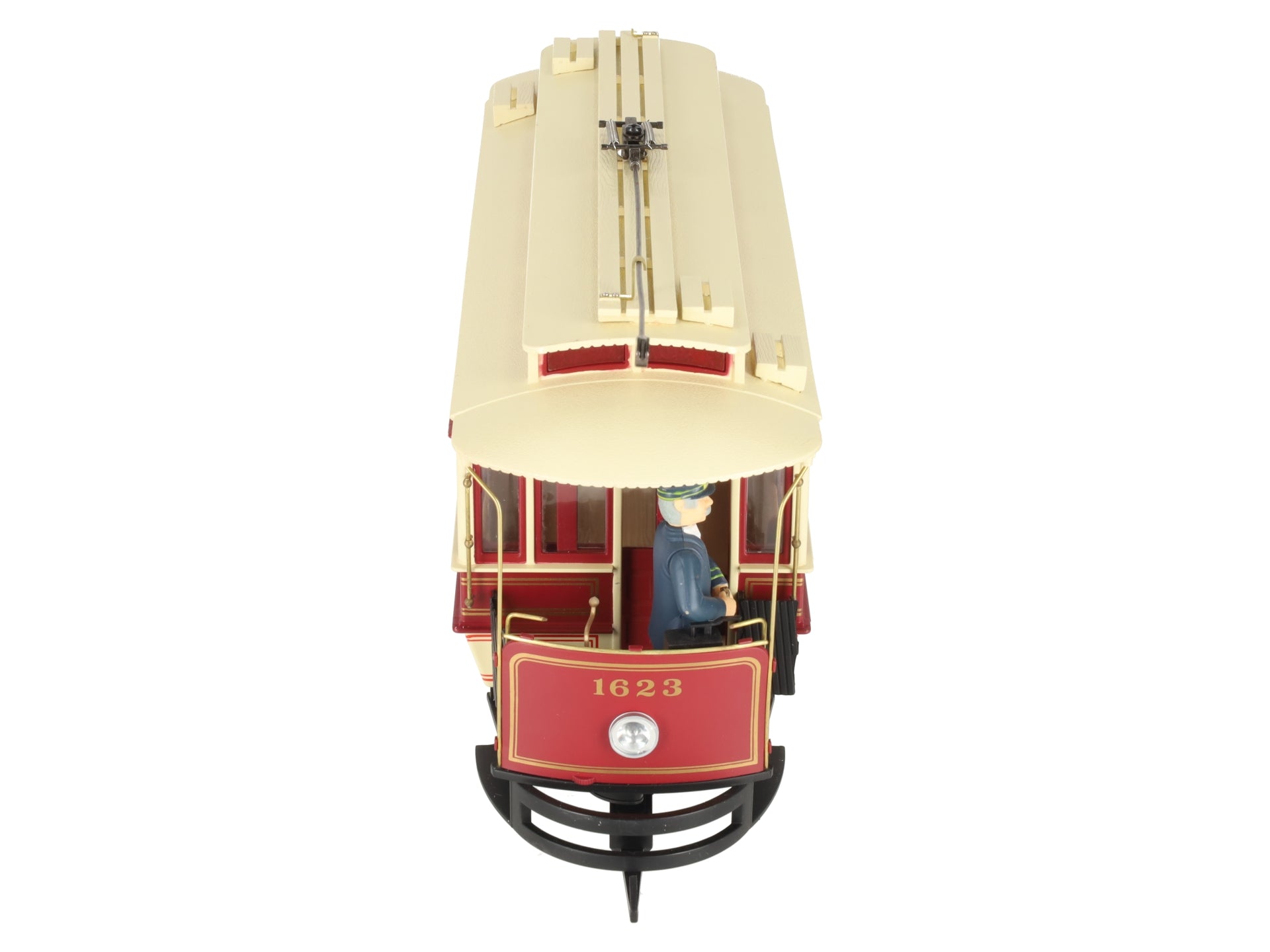 Bachmann 93939 G Scale Closed Street Car United Traction - w/ Metal Wheels #1623 LN/Box