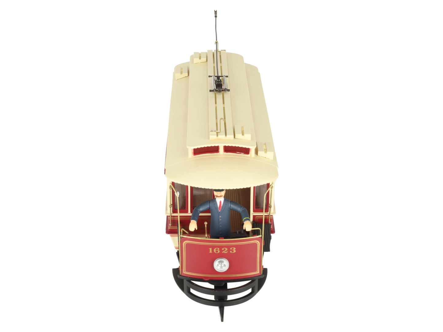 Bachmann 93939 G Scale Closed Street Car United Traction - w/ Metal Wheels #1623 LN/Box