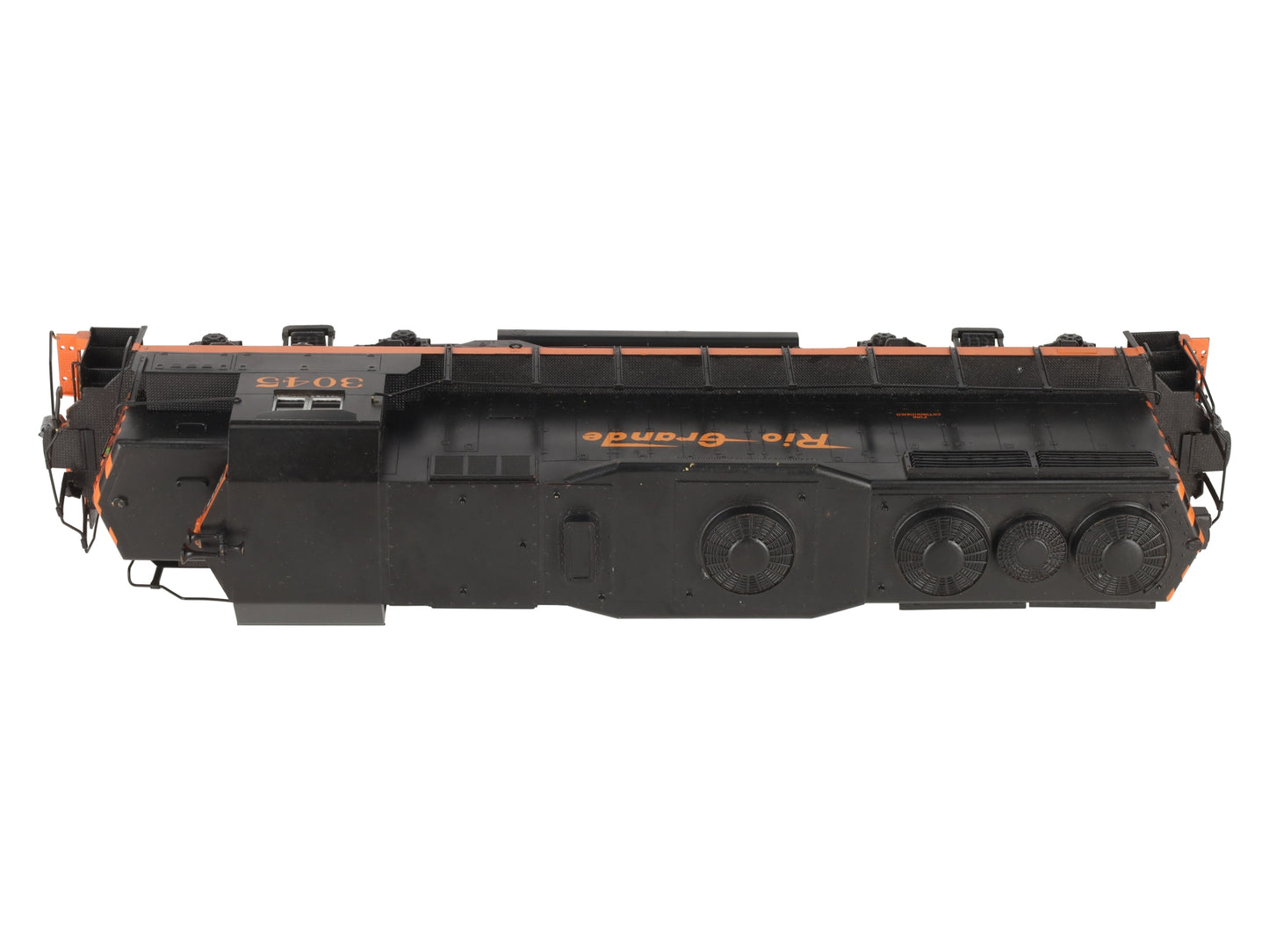 KTM Scale Models O Scale BRASS Custom D&RGW GP35 Diesel Engine #3045 (2-Rail)/Box