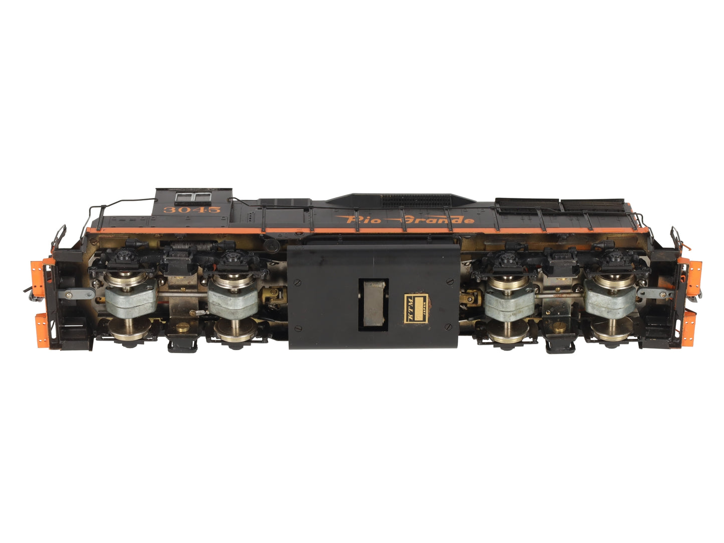 KTM Scale Models O Scale BRASS Custom D&RGW GP35 Diesel Engine #3045 (2-Rail)/Box