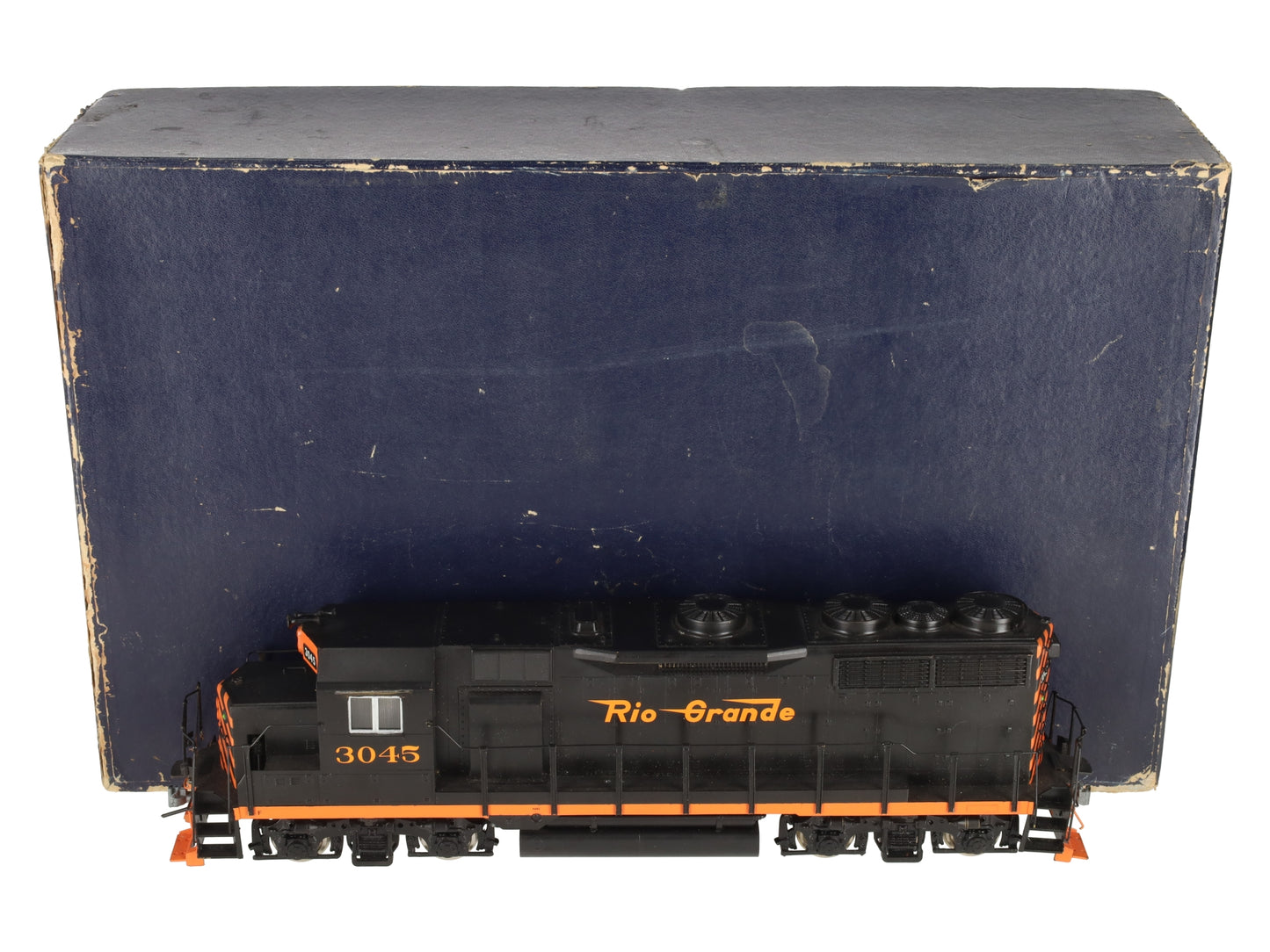 KTM Scale Models O Scale BRASS Custom D&RGW GP35 Diesel Engine #3045 (2-Rail)/Box