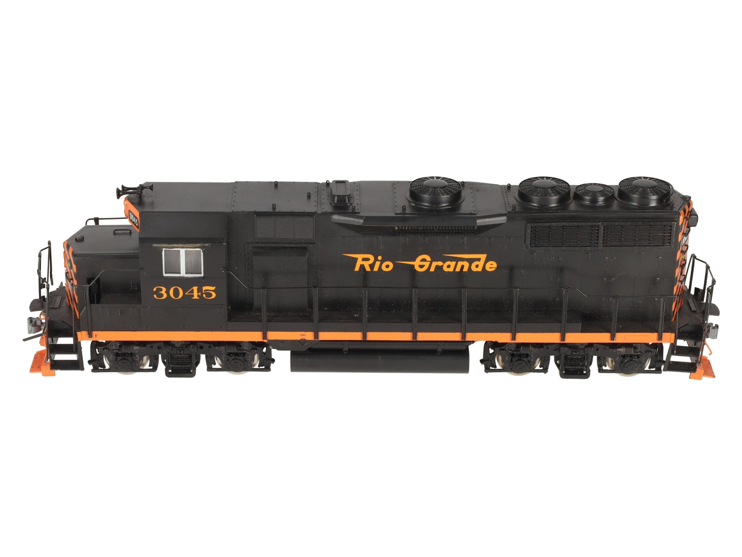 KTM Scale Models O Scale BRASS Custom D&RGW GP35 Diesel Engine #3045 (2-Rail)/Box