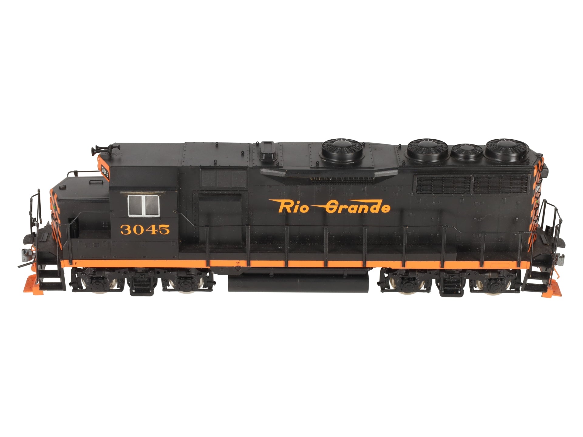KTM Scale Models O Scale BRASS Custom D&RGW GP35 Diesel Engine #3045 (2-Rail)/Box