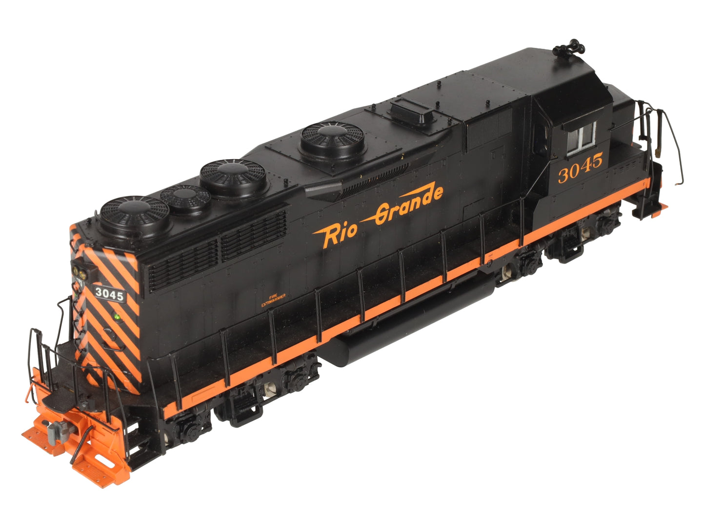 KTM Scale Models O Scale BRASS Custom D&RGW GP35 Diesel Engine #3045 (2-Rail)/Box
