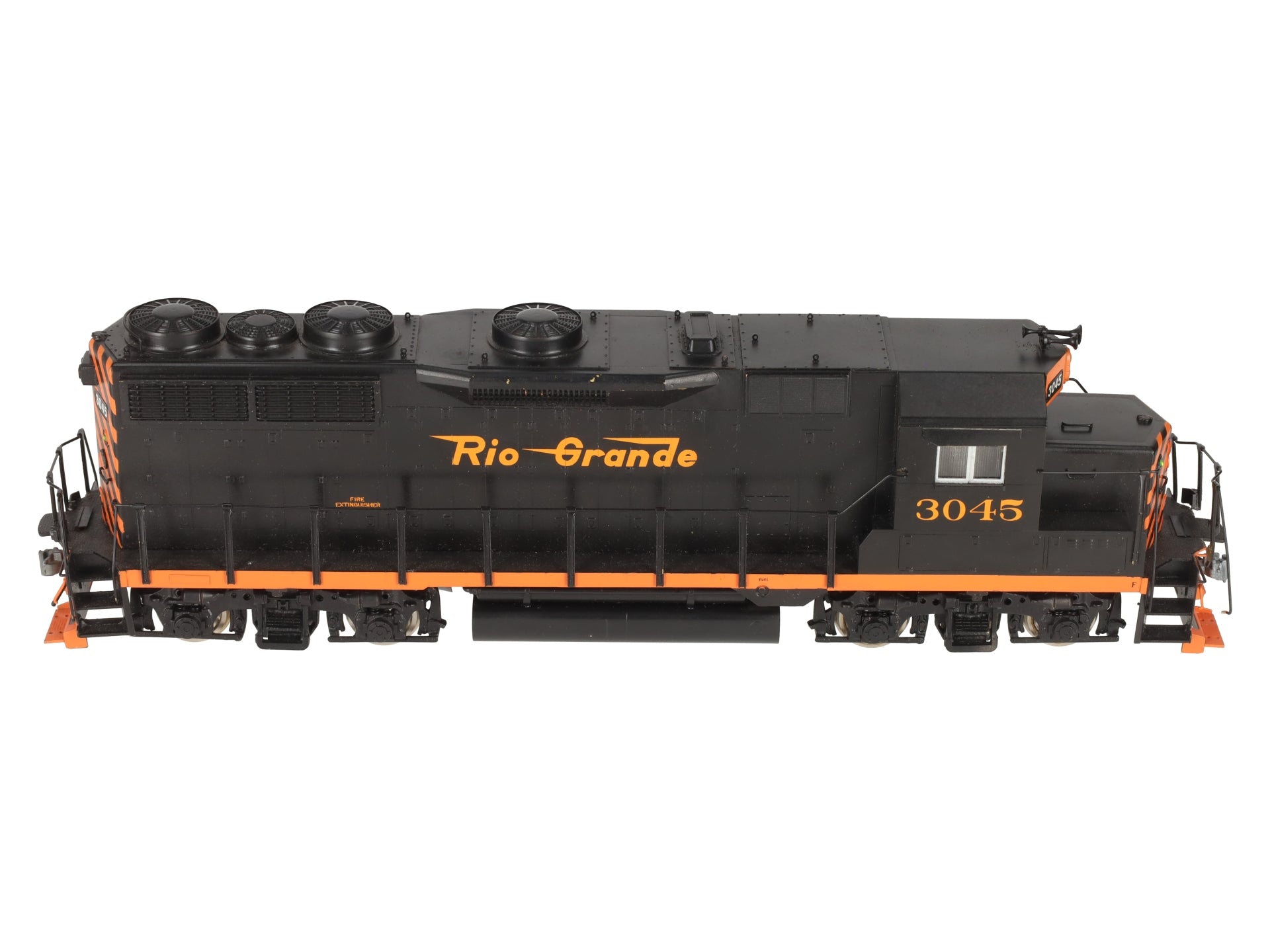 KTM Scale Models O Scale BRASS Custom D&RGW GP35 Diesel Engine #3045 (2-Rail)/Box