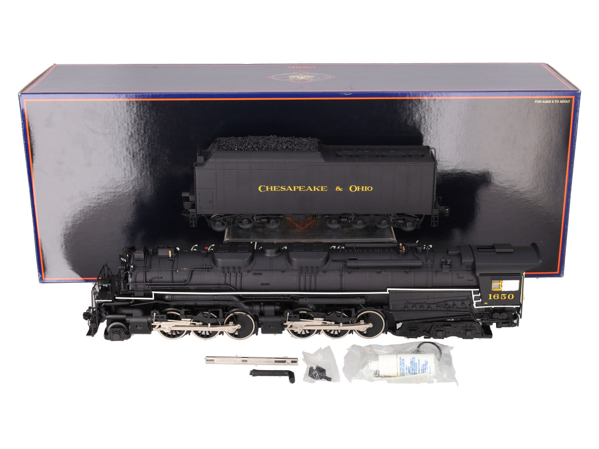 Lionel 6-38081 O C&O 2-6-6-6 Allegheny Steam Locomotive & Tender #1650 w TMCC