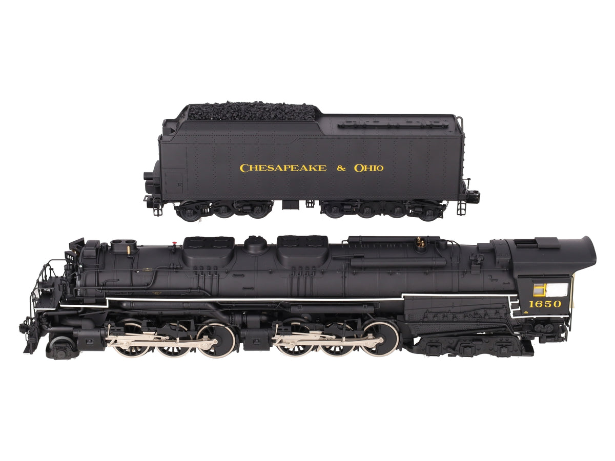Lionel 6-38081 O C&O 2-6-6-6 Allegheny Steam Locomotive & Tender #1650 w TMCC