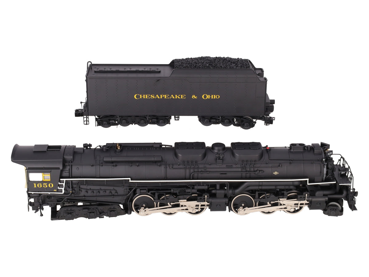 Lionel 6-38081 O C&O 2-6-6-6 Allegheny Steam Locomotive & Tender #1650 w TMCC