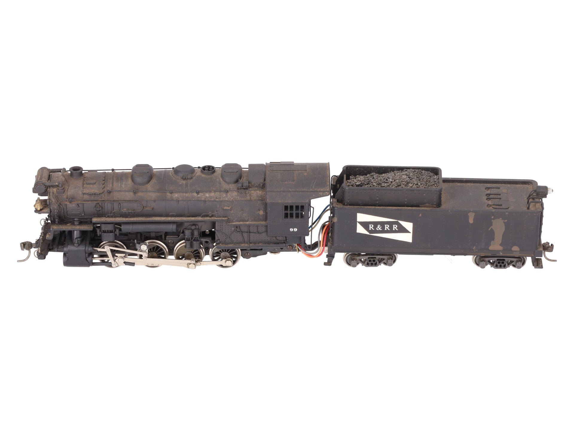 Rivarossi HO Scale Reading 0-8-0 Custom Steam Locomotive w/ Tender #99