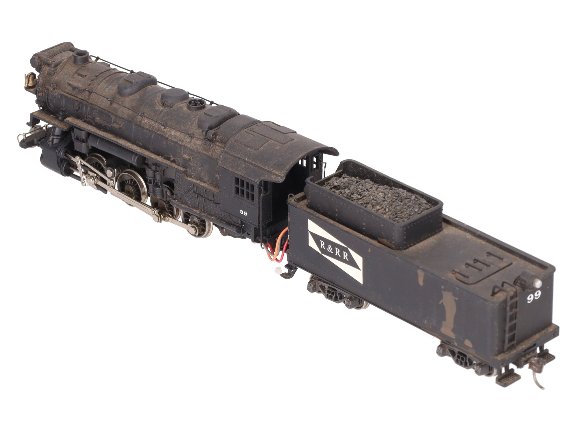 Rivarossi HO Scale Reading 0-8-0 Custom Steam Locomotive w/ Tender #99