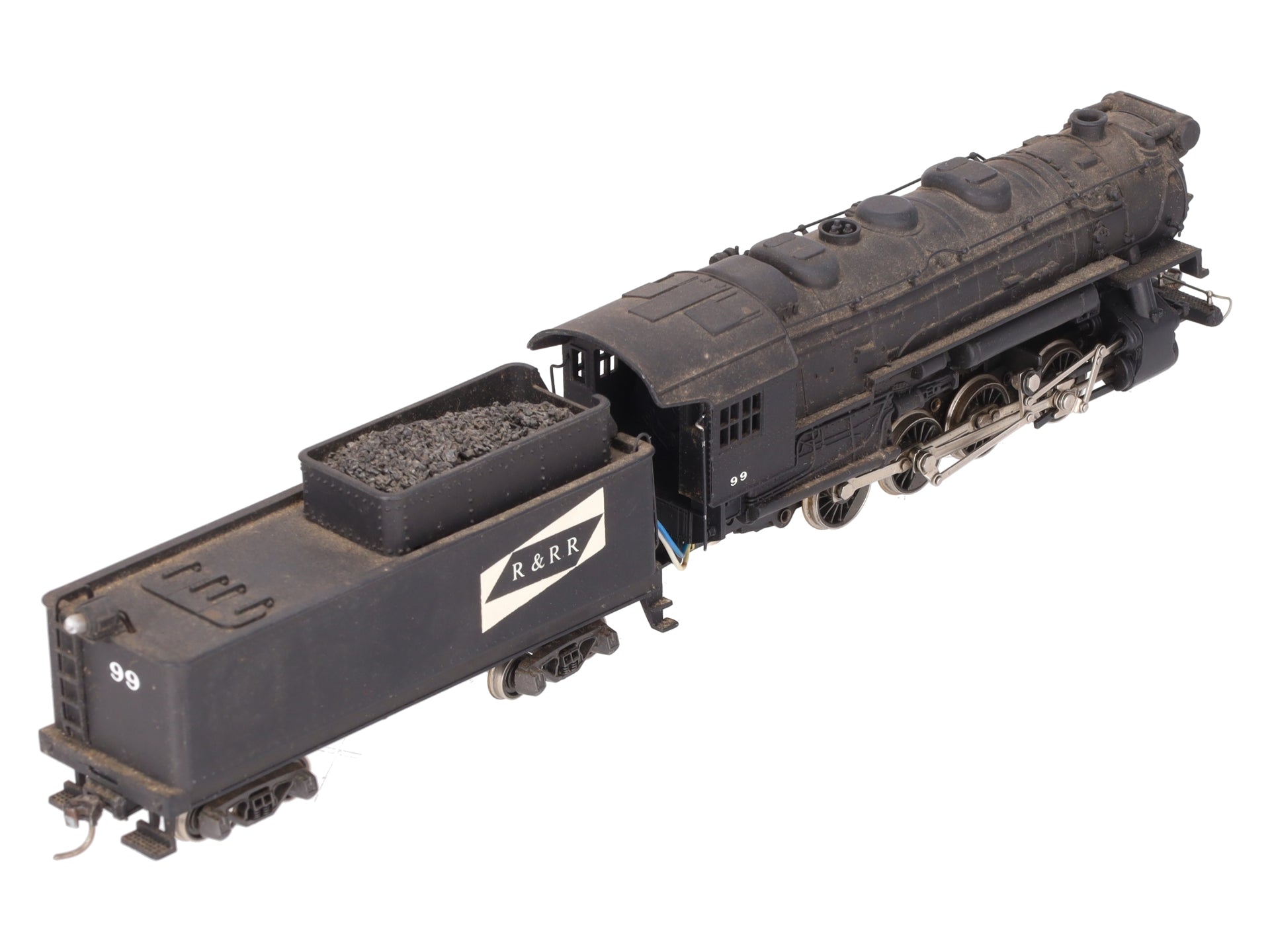 Rivarossi HO Scale Reading 0-8-0 Custom Steam Locomotive w/ Tender #99
