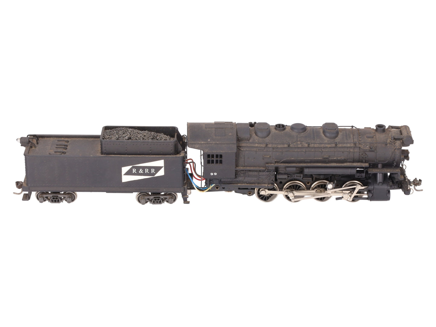Rivarossi HO Scale Reading 0-8-0 Custom Steam Locomotive w/ Tender #99