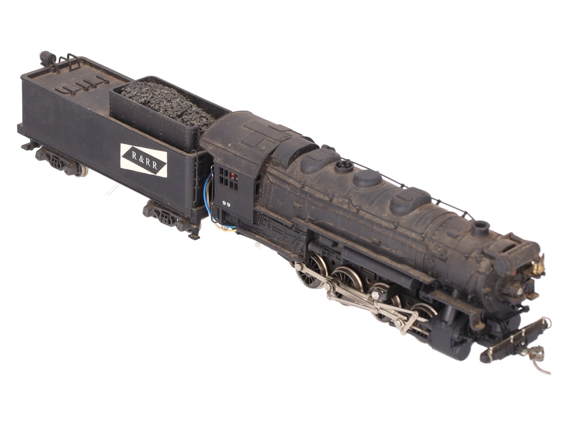Rivarossi HO Scale Reading 0-8-0 Custom Steam Locomotive w/ Tender #99