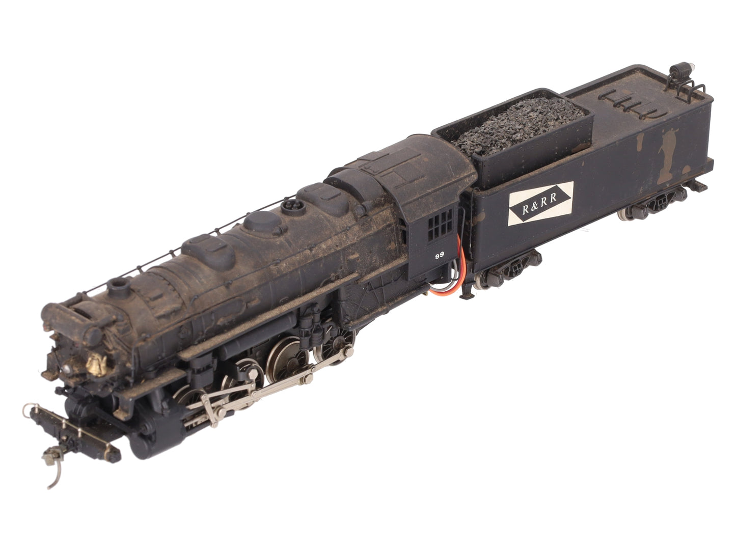 Rivarossi HO Scale Reading 0-8-0 Custom Steam Locomotive w/ Tender #99