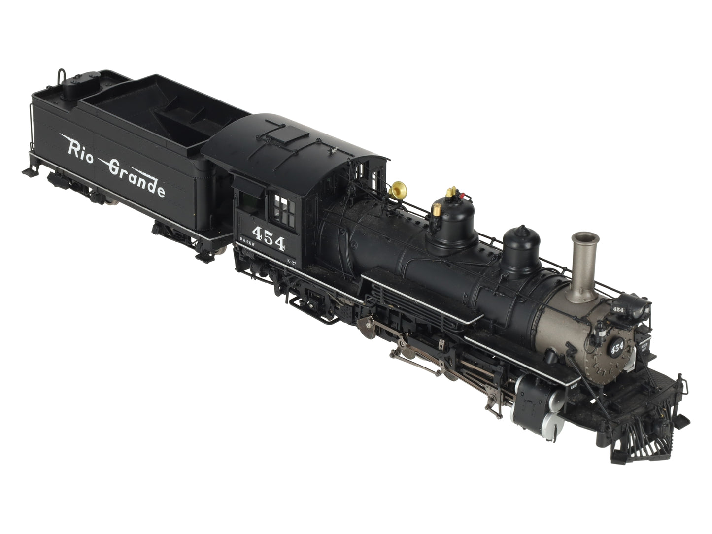 Mountain Model Imports DC1057-1 On30 BRASS D&RGW K-27 2-8-2 Loco & Tender #454 EX/Box