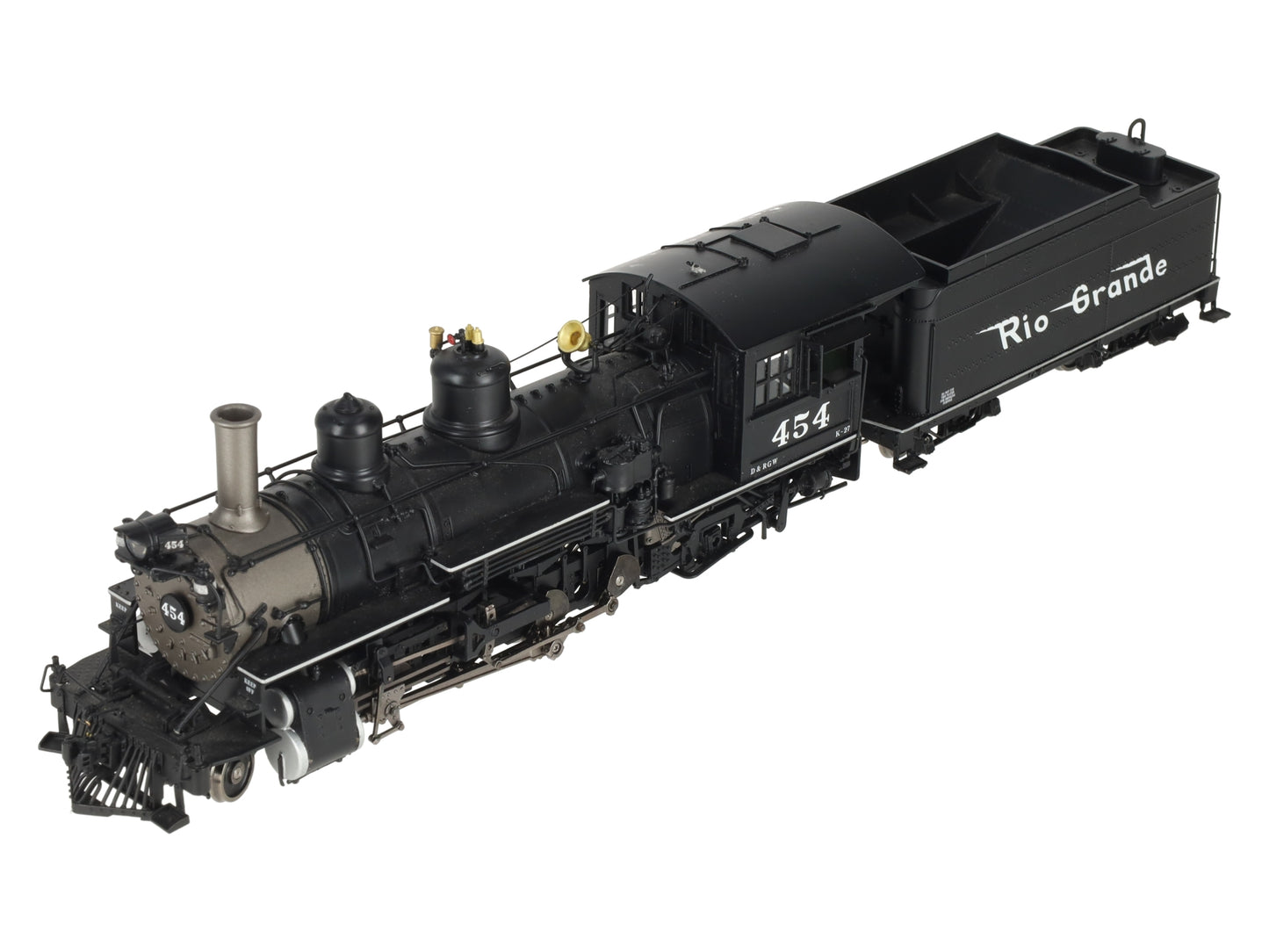Mountain Model Imports DC1057-1 On30 BRASS D&RGW K-27 2-8-2 Loco & Tender #454 EX/Box