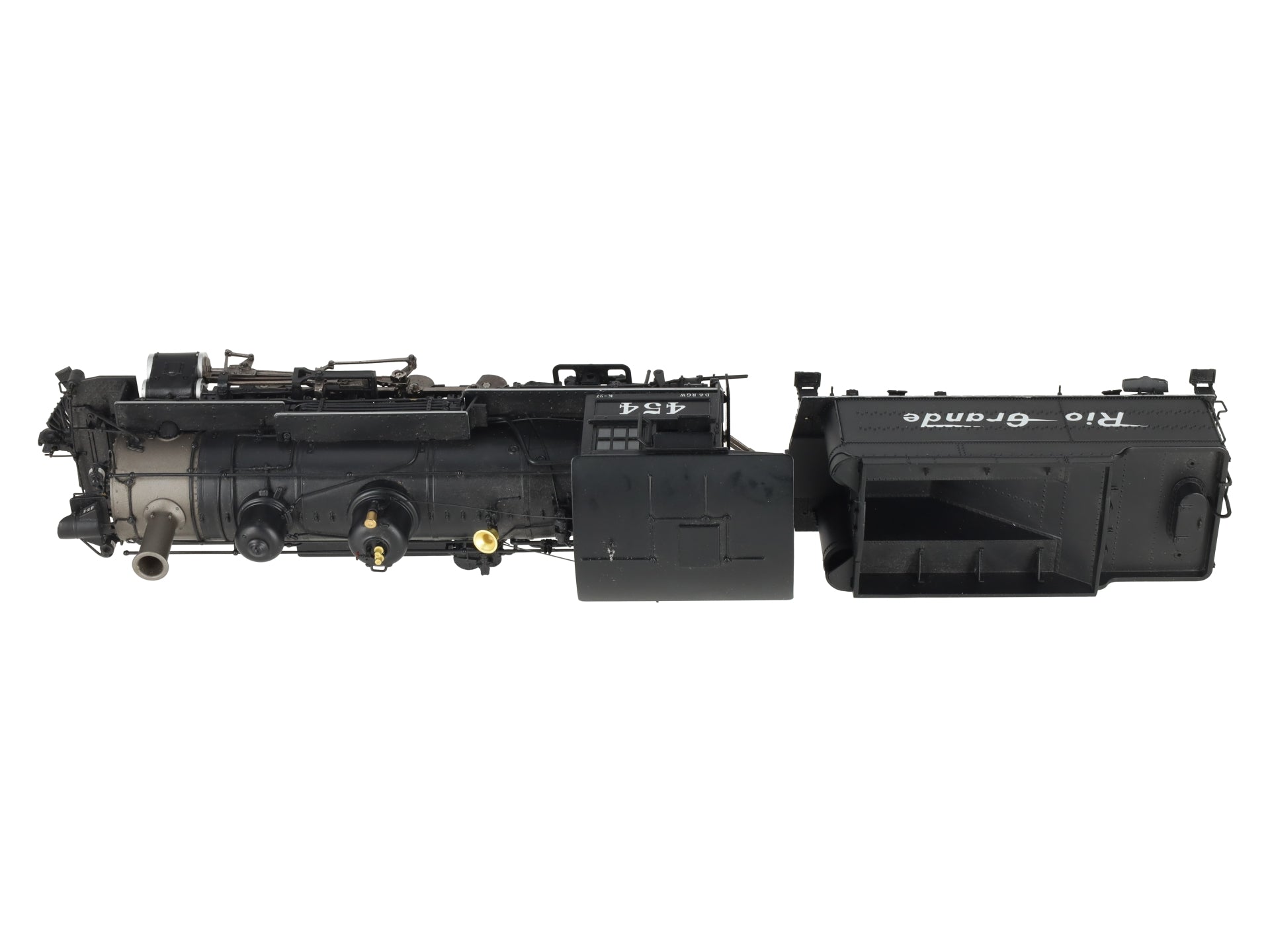 Mountain Model Imports DC1057-1 On30 BRASS D&RGW K-27 2-8-2 Loco & Tender #454 EX/Box