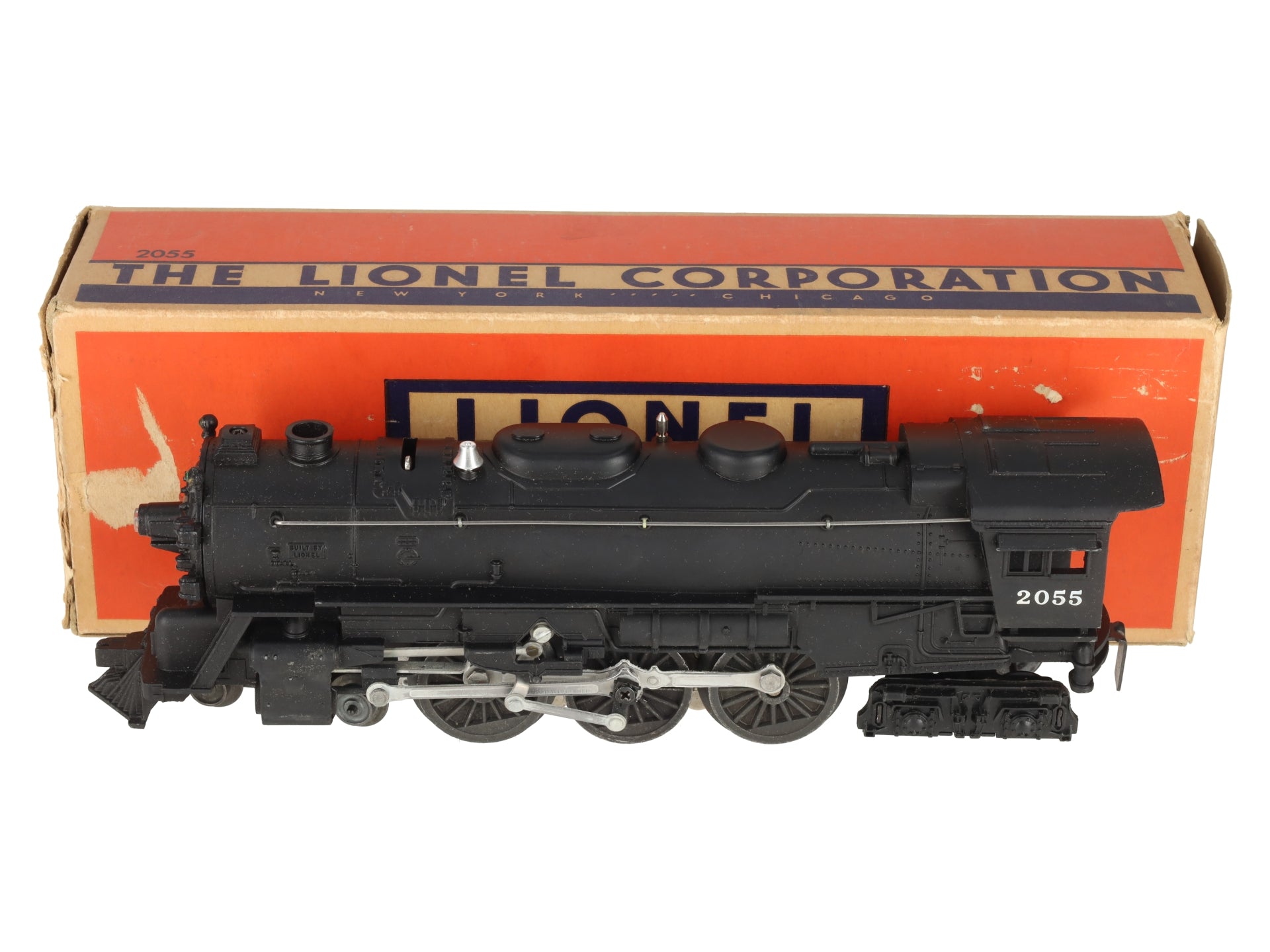 Lionel 2055 Vintage O 4-6-4 Hudson Steam Locomotive #2055 EX/Box