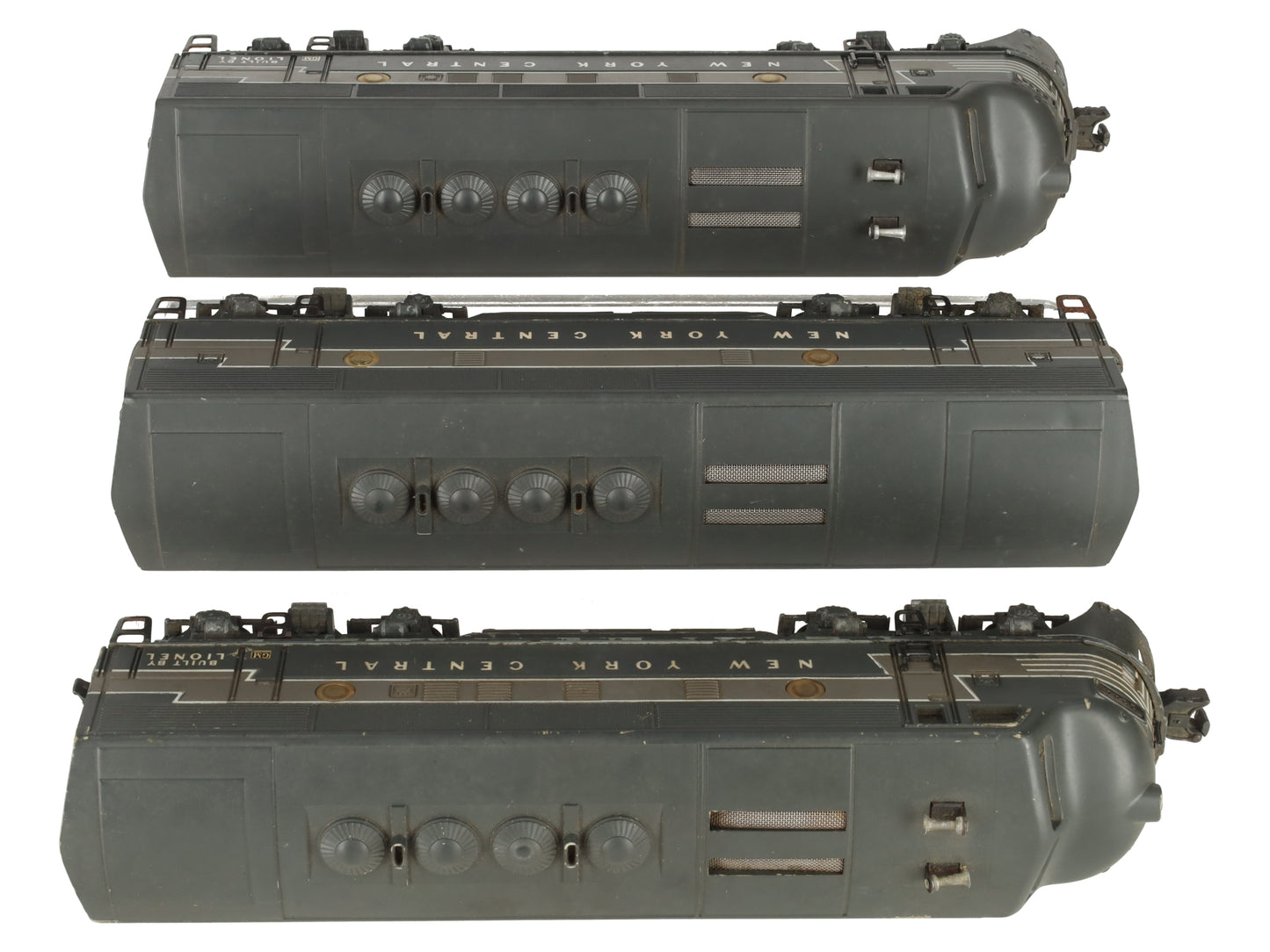 Lionel 2344 Vintage O New York Central F-3 ABA Diesel Locomotive Set VG