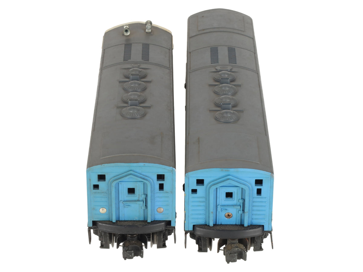 Lionel 2368 Vintage O Baltimore & Ohio F3 AB Diesel Locomotives VG